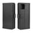 For Samsung Galaxy A81 / Note 10 Lite / M60s Phone Cases Genuine Split Leather Wallet Mobile Cover Stand - Black - 2