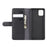 For Samsung Galaxy A81 / Note 10 Lite / M60s Phone Cases Genuine Split Leather Wallet Mobile Cover Stand - Black - 5