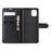 Litchi Skin Wallet Flip Leather Case for Galaxy A81 / Note 10 Lite / M60s - Black - 4