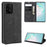 Silky Touch Leather Wallet Case for Samsung Galaxy A91 / S10 Lite / M80s - Black - 1