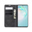 Silky Touch Leather Wallet Case for Samsung Galaxy A91 / S10 Lite / M80s - Black - 5