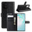 Litchi Skin Wallet Leather Stand Case for Samsung Galaxy A91 / M80s / S10 Lite - Black - 1