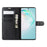 Litchi Skin Wallet Leather Stand Case for Samsung Galaxy A91 / M80s / S10 Lite - Black - 5