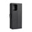 Litchi Skin Wallet Leather Stand Case for Samsung Galaxy A91 / M80s / S10 Lite - Black - 7