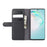 For Samsung Galaxy A91 / S10 Lite / M80s Phone Cases Genuine Split Leather Wallet Mobile Cover Stand - Black - 6