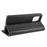 For Samsung Galaxy A91 / S10 Lite / M80s Phone Cases Genuine Split Leather Wallet Mobile Cover Stand - Black - 7