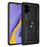 Hybrid PC TPU Kickstand Armor Phone Case for Samsung Galaxy A51 - Black - 1