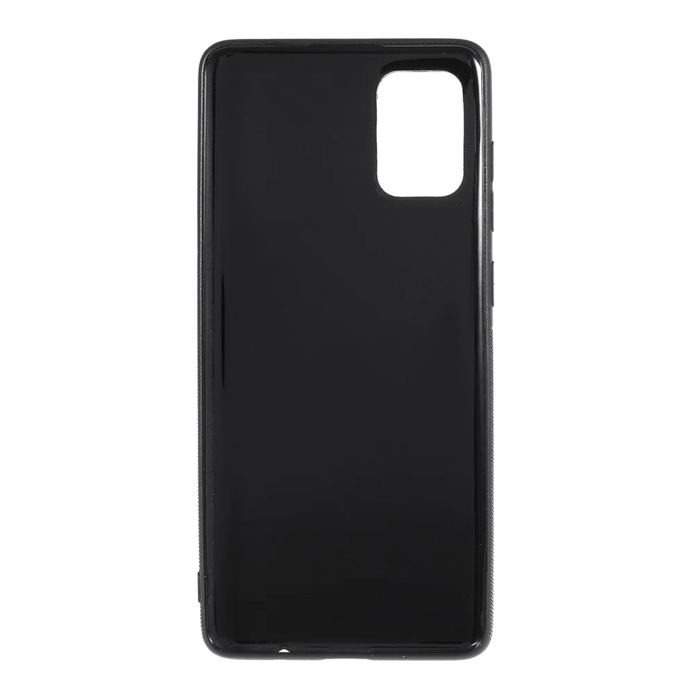 Carbon Fiber Skin TPU Mobile Phone Casing for Samsung Galaxy A71 - 3