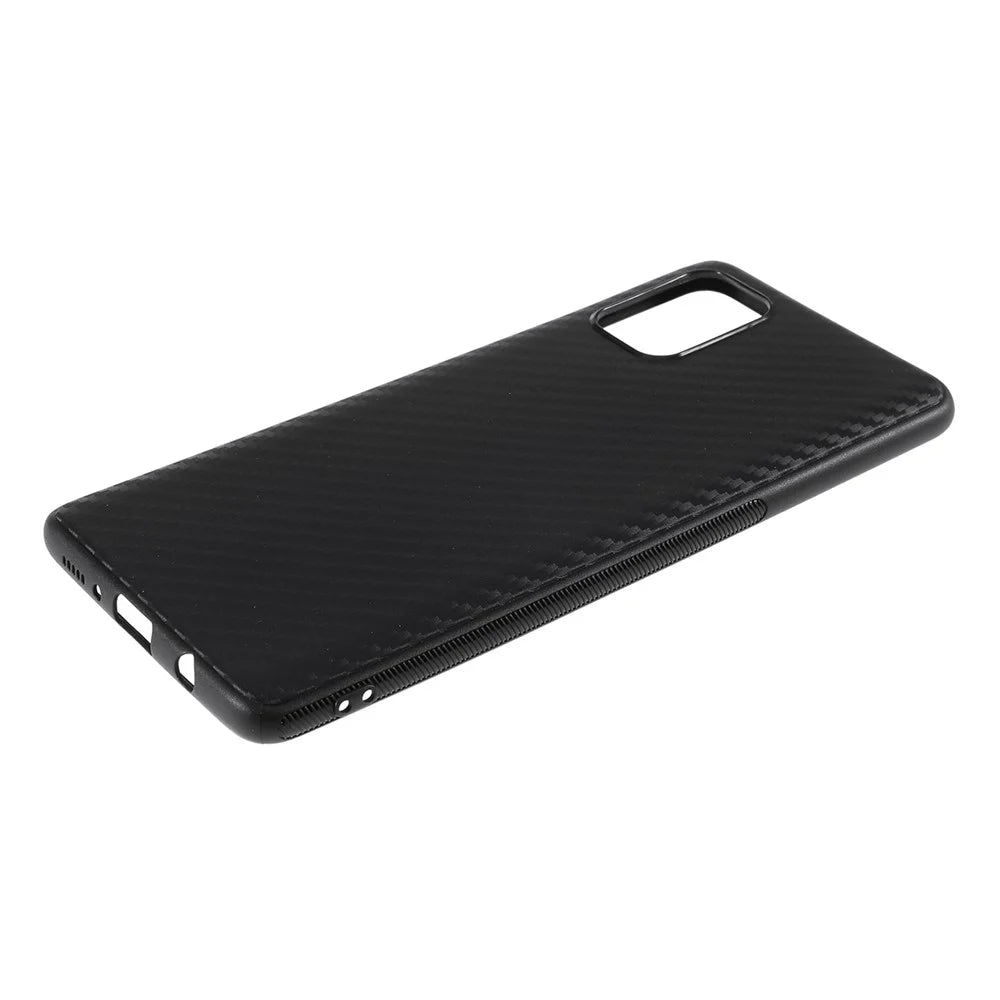 Carbon Fiber Skin TPU Mobile Phone Casing for Samsung Galaxy A71 - 5