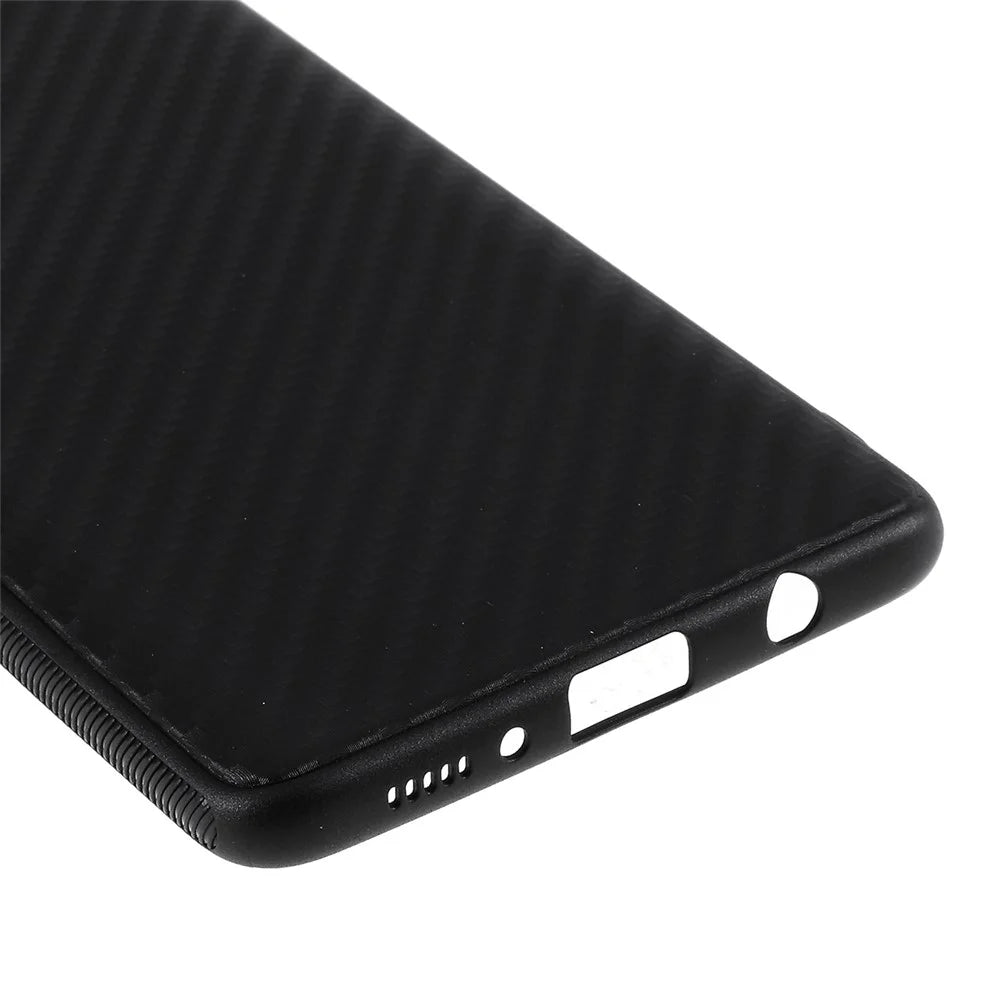 Carbon Fiber Skin TPU Mobile Phone Casing for Samsung Galaxy A71 - 6