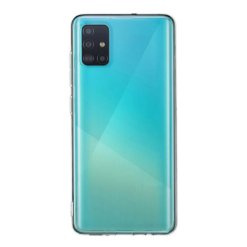 Transparent Non-Slip Inner Thicken Soft TPU Case for Samsung Galaxy A51 2mm Enhanced Phone Cover - 1