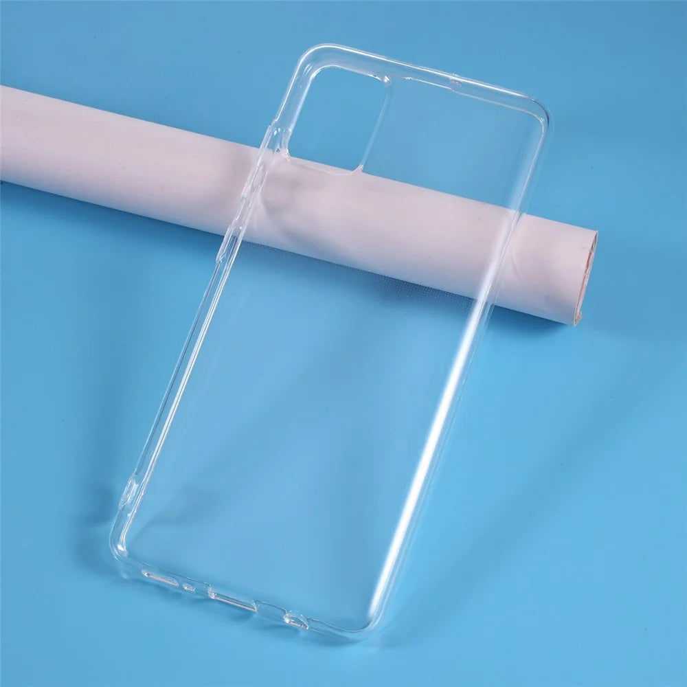 Transparent Non-Slip Inner Thicken Soft TPU Case for Samsung Galaxy A51 2mm Enhanced Phone Cover - 3