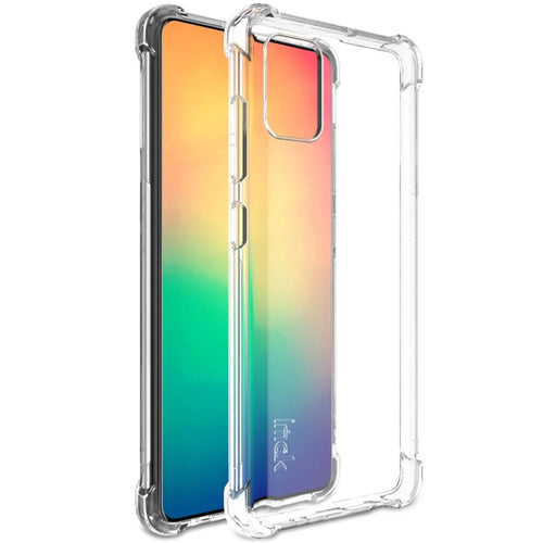 IMAK All-Round Protective Airbag Shockproof TPU Cover + Screen Film for Samsung Galaxy A51 - Transparent - 1
