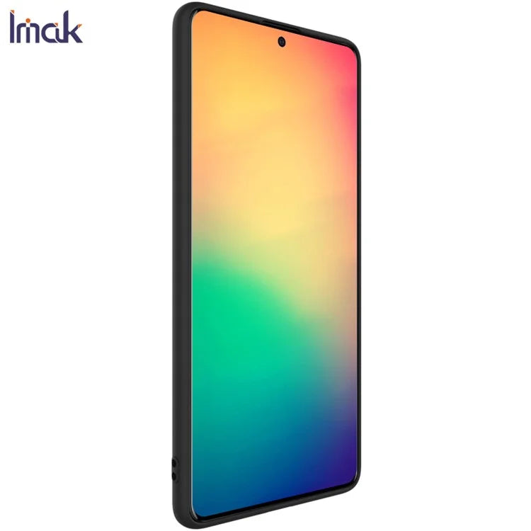 IMAK UC-1 Series Frosting TPU Phone Shell for Samsung Galaxy A51 - Black - 4