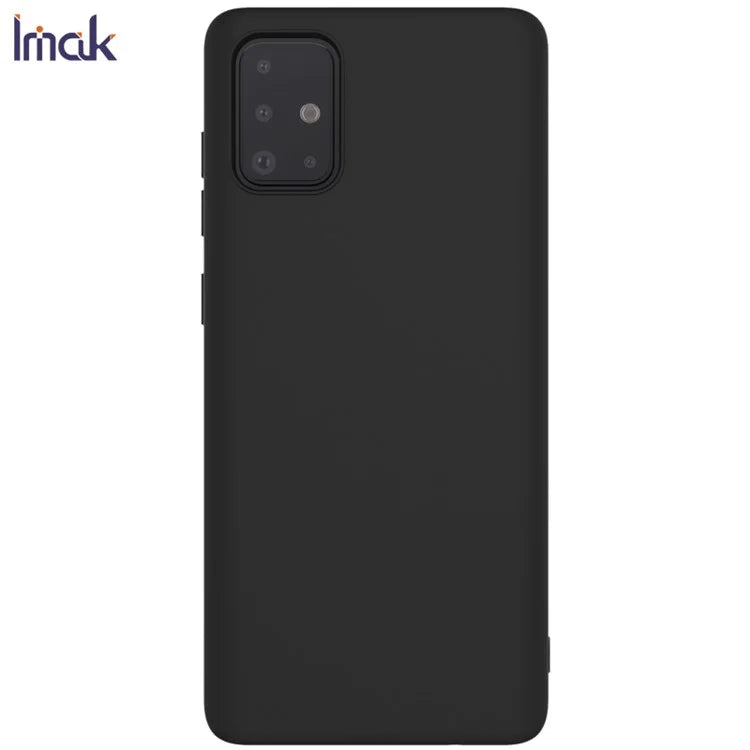 IMAK UC-1 Series Frosting TPU Phone Shell for Samsung Galaxy A51 - Black - 5