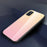 Gradient Color Glass + TPU Cell Phone Cover for Samsung Galaxy A51 - Gold / Pink - 1