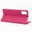 VILI DMX Cross Skin Stand Leather Card Holder Case for Samsung Galaxy A71 - Rose - 7