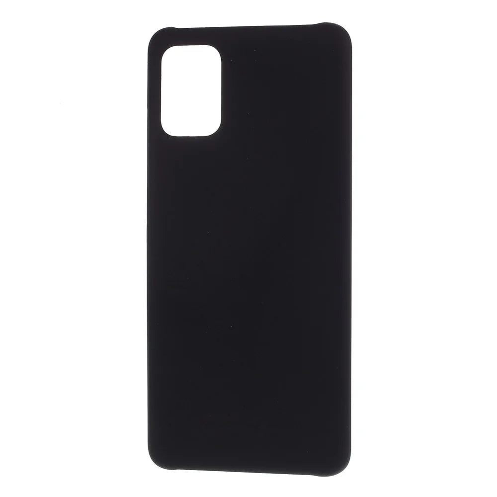 Rubberized Hard PC Case for Samsung Galaxy A51 - Black - 2
