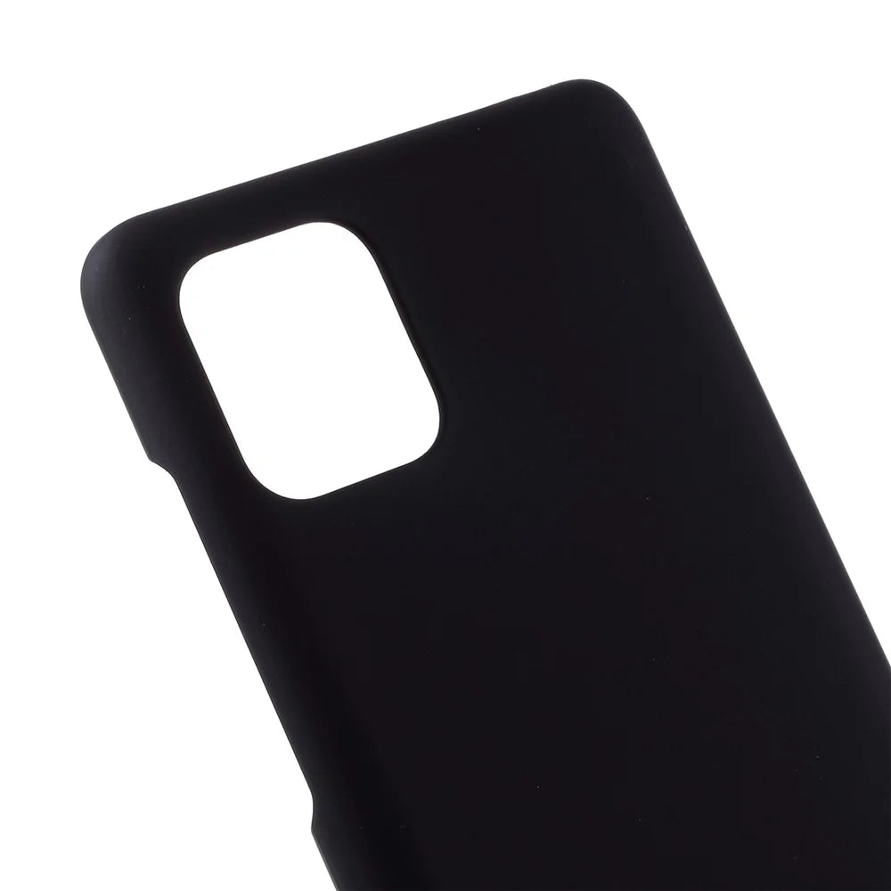 Rubberized Hard PC Case for Samsung Galaxy A71 - Black - 4