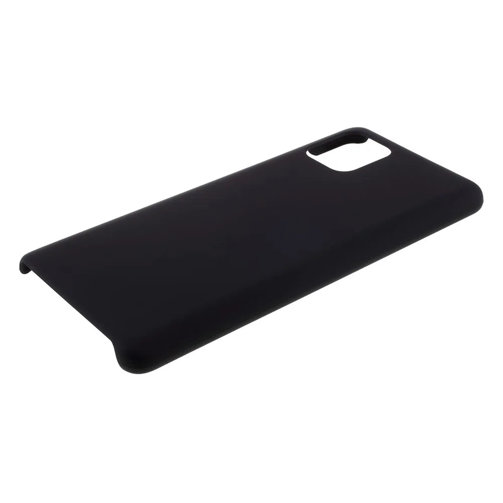 Rubberized Hard PC Case for Samsung Galaxy A71 - Black - 5