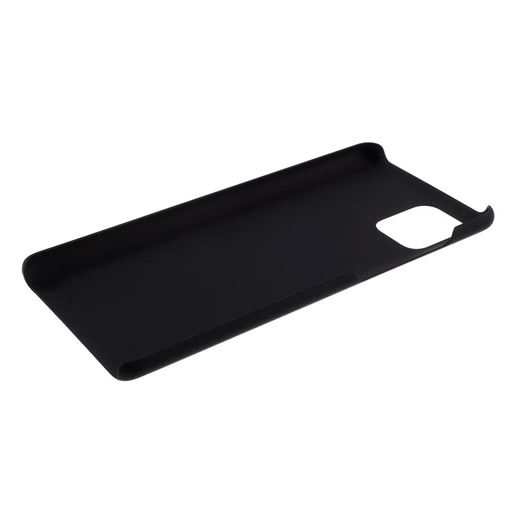 Rubberized Hard PC Case for Samsung Galaxy A71 - Black - 6
