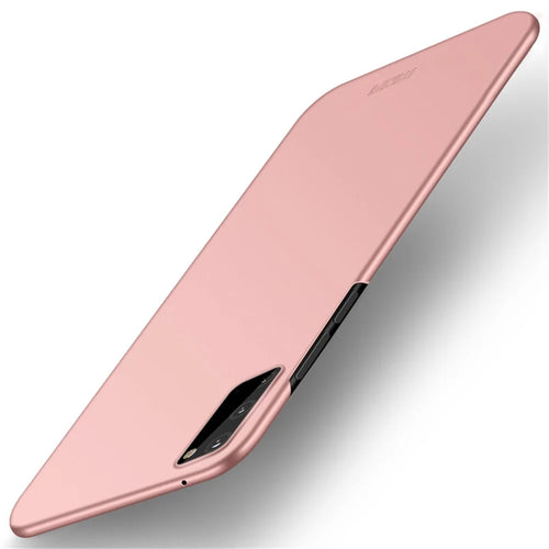 MOFI Shield Frosted Hard Plastic Case for Samsung Galaxy S20 4G/S20 5G - Rose Gold - 1