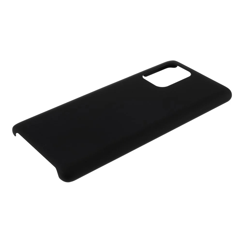 Rubberized Hard PC Case for Samsung Galaxy A91 / S10 Lite - Black - 5