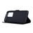Imprint Butterflies Wallet Stand Flip Leather Phone Case for Samsung Galaxy S20 Ultra - Black - 3