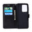 Imprint Butterflies Wallet Stand Flip Leather Phone Case for Samsung Galaxy S20 Ultra - Black - 5