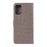 Imprint Butterflies Wallet Stand Flip Leather Phone Case for Samsung Galaxy S20 Plus - Grey - 2