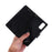 Imprint Butterflies Wallet Stand Flip Leather Case for Samsung Galaxy S20 4G/S20 5G - Black - 6