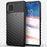 Thunder Series Twill Texture Soft TPU Cover Phone Shell for Samsung Galaxy A81 / Note 10 Lite - Black - 1