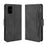 Wallet Stand Flip Leather Phone Shell for Samsung Galaxy A91 / S10 Lite - Black - 1