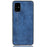 Leather Coated PC + TPU Phone Shell for Samsung Galaxy S20 Plus - Blue - 3