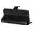 For Samsung Galaxy A51 PU Leather Cases with Zipper Pocket Wallet Phone Cover Stand - Black - 7