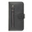 For Samsung Galaxy S20 Plus PU Leather Cases with Zipper Pocket Wallet Phone Cover Stand - Black - 3