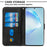 For Samsung Galaxy S20 Plus PU Leather Cases with Zipper Pocket Wallet Phone Cover Stand - Black - 6