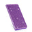 Flash Powder Auto-absorbed Leather Stand Shell for Samsung Galaxy S20 4G/S20 5G - Purple - 3