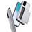Card Slot PC + TPU Hybrid Phone Case for Samsung Galaxy S20 4G/S20 5G - Silver - 4