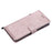 For Samsung Galaxy S20 4G / S20 5G Case Solid Color Leather Mobile Cover Wallet Stand with Strap - Rose Gold - 5