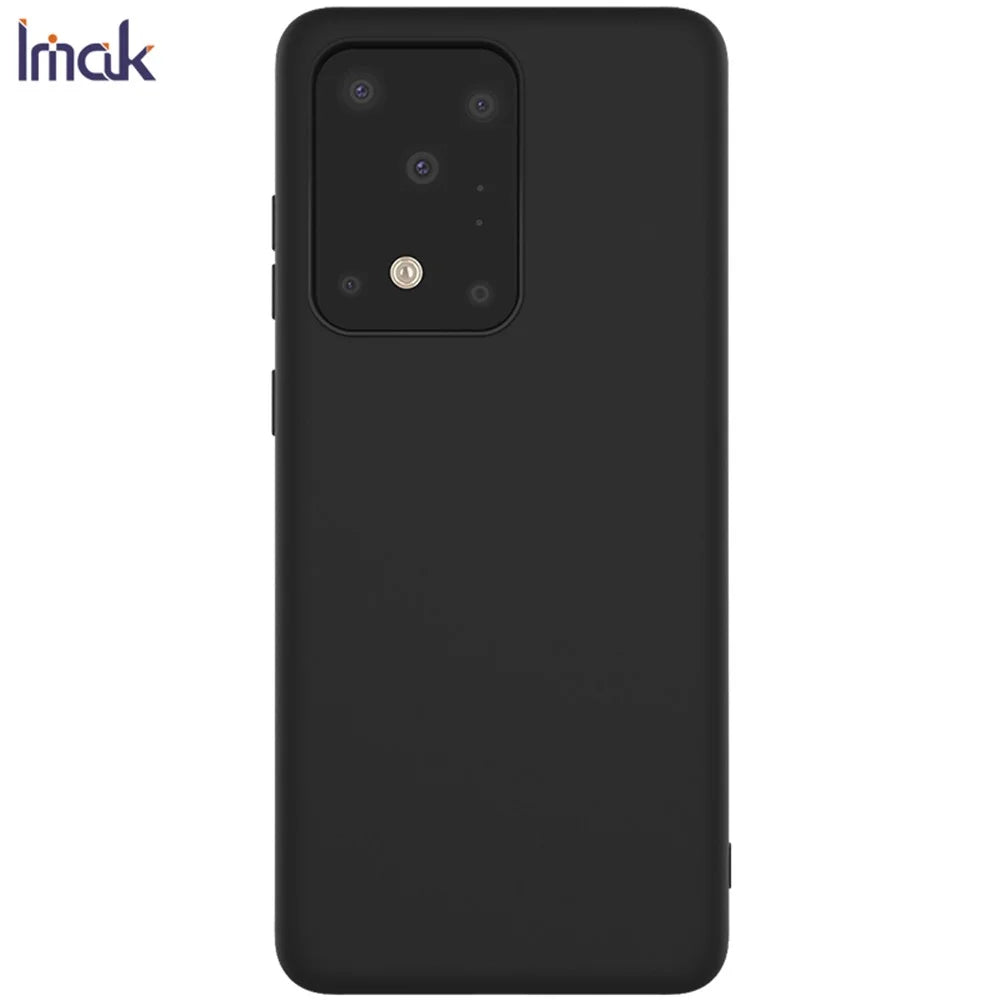 IMAK UC-1 Series Frosting TPU Phone Cover Case for Samsung Galaxy S20 Ultra - Black - 5