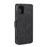 DG.MING Retro Style Wallet Leather Stand Shell Case for Samsung Galaxy A51 - Black - 3
