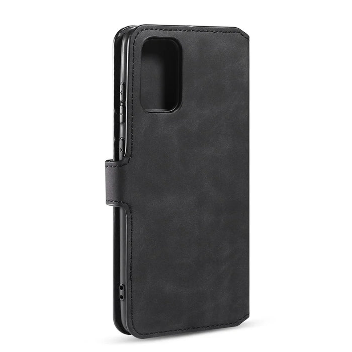 DG.MING Retro with Wallet Leather Stand Case for Samsung Galaxy S20 Plus - Black - 3
