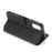 DG.MING Retro Style Leather Wallet Stand Protective Shell Case for Samsung Galaxy S20 4G/S20 5G - Black - 6