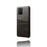 with Double Card Slots PU Leather Coated Hard PC Shell for Samsung Galaxy A91 / S10 Lite - Black - 4