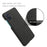 Solid Color Cloth Texture PC Phone Case for Samsung Galaxy A51 - Black - 4