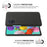 Solid Color Cloth Texture PC Phone Case for Samsung Galaxy A51 - Black - 5