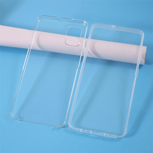 Detachable 2-in-1 Clear Hybrid Phone Case Cover for Samsung Galaxy A71 - 1