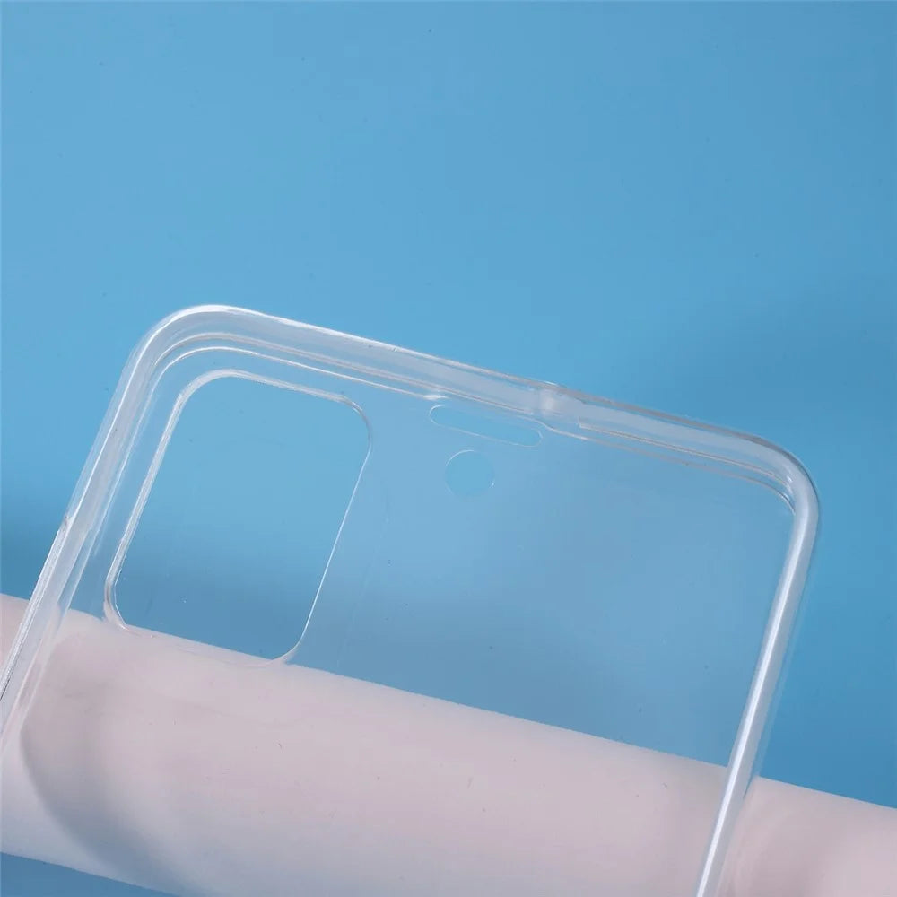 Detachable 2-in-1 Clear Hybrid Phone Case Cover for Samsung Galaxy A71 - 4