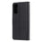 For Samsung Galaxy S20 4G / S20 5G Case 2 in 1 Detachable Magnetic Leather Wallet Mobile Cover with Strap - Black - 3